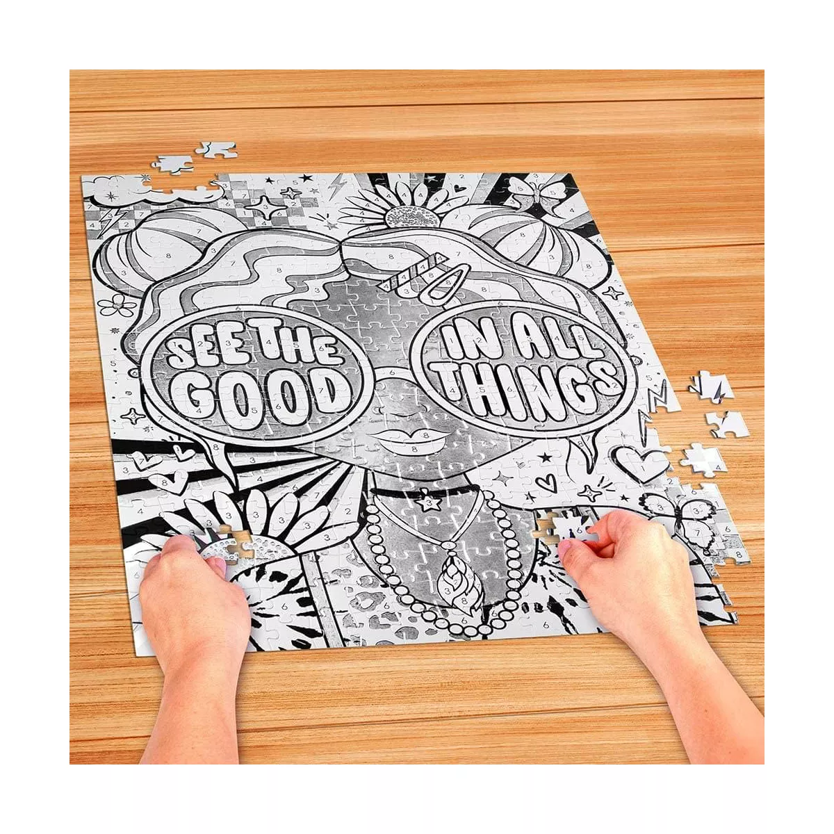 Fashion Angels Fashion Angels See The Good Coloring Puzzle