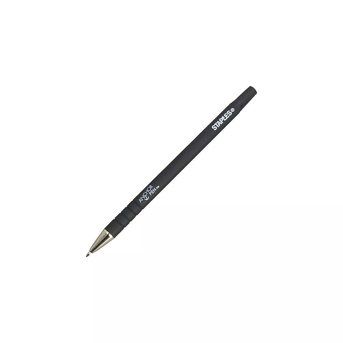 Staples Anchor Ballpoint Pen Refill Medium Tip Black Ink Each (31642-CC)