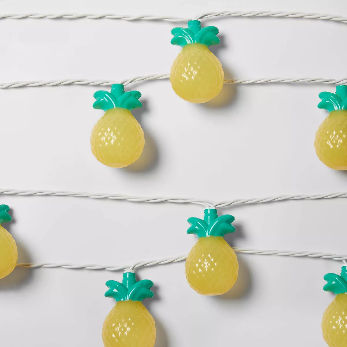 10ct Incandescent Mini Lights with Frosted Pineapples - Sun Squad™