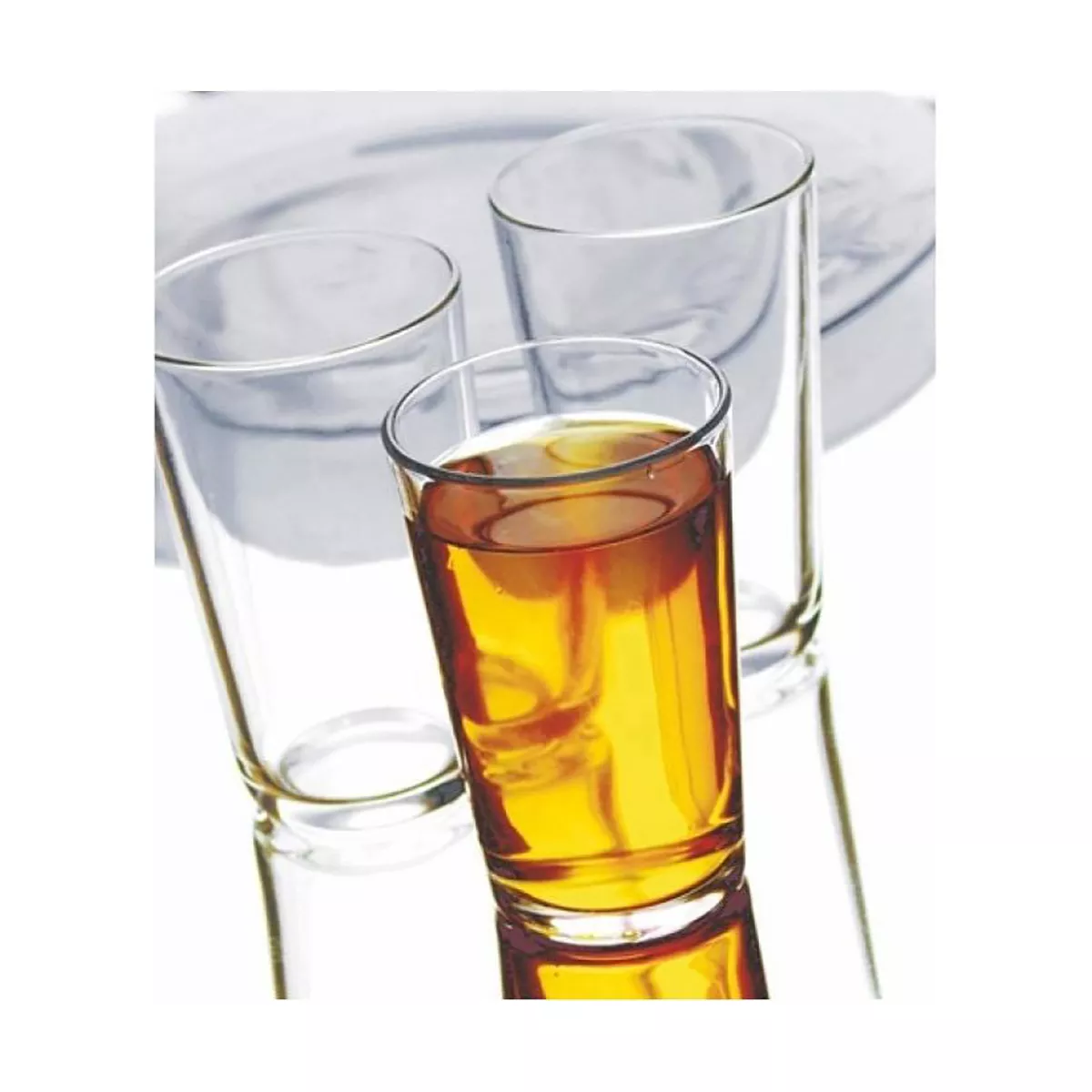 Duralex Urie 11.5 Ounce Clear Tempered Glass Impact and Chip Resistant Stacking Drinkware Tumbler Drinking Glasses, 6 Pieces (2 Pack)