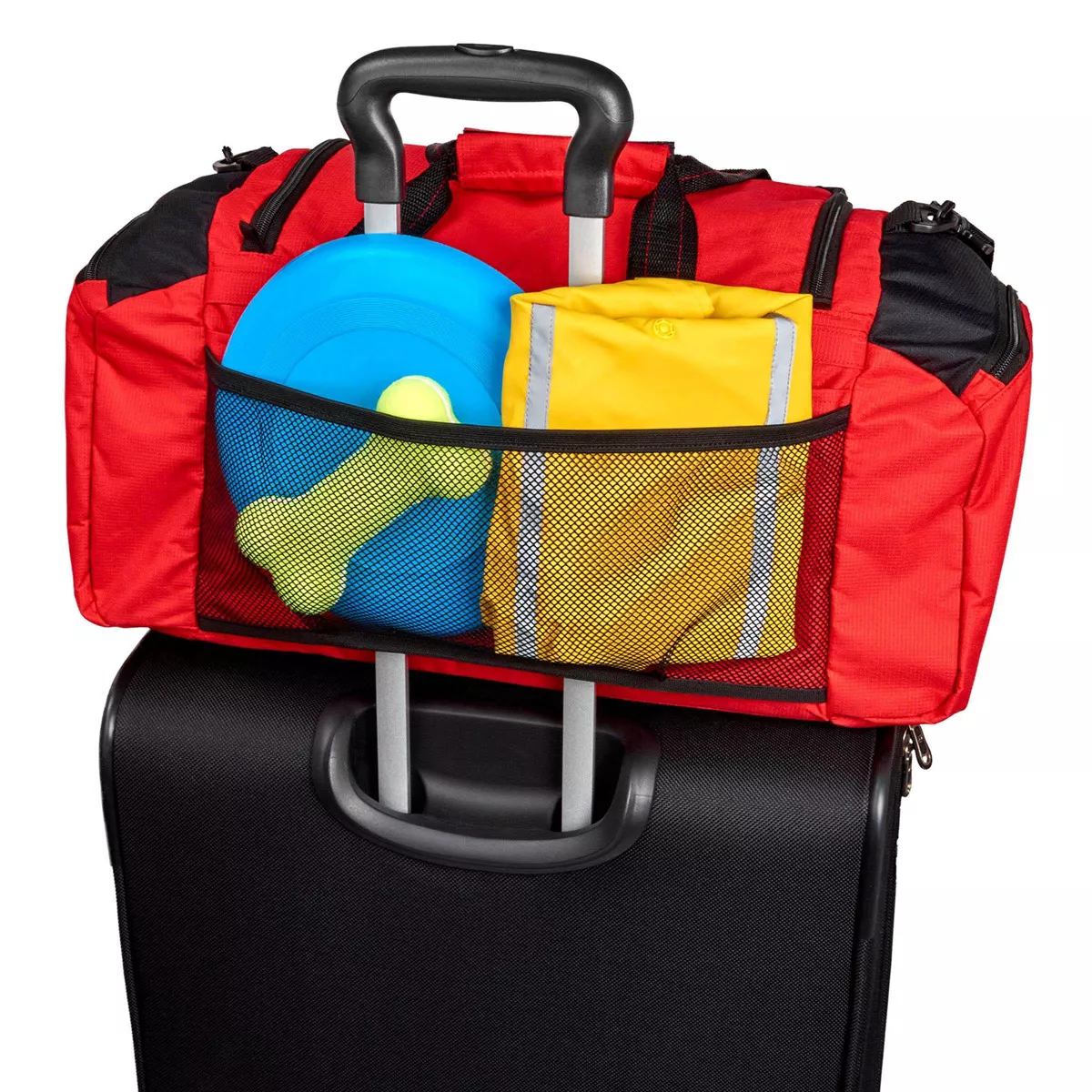 Overland Travelware - Dog - Ultimate Week Away Duffel - Red