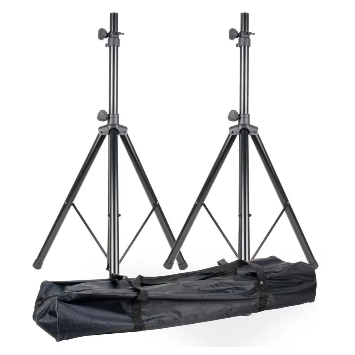 American DJ Universal ACCU Heavy Duty 6' Speaker Stands with Carry Bag (4 Pack)