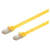 Monoprice Cat7 Ethernet Network Patch Cable - 15 feet - Yellow | 26AWG, Shielded, (S/FTP) - Entegrade Series