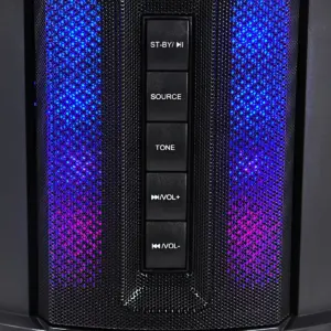 beFree Sound Bluetooth 2.1 Channel Multimedia Wired Speaker Shelf System