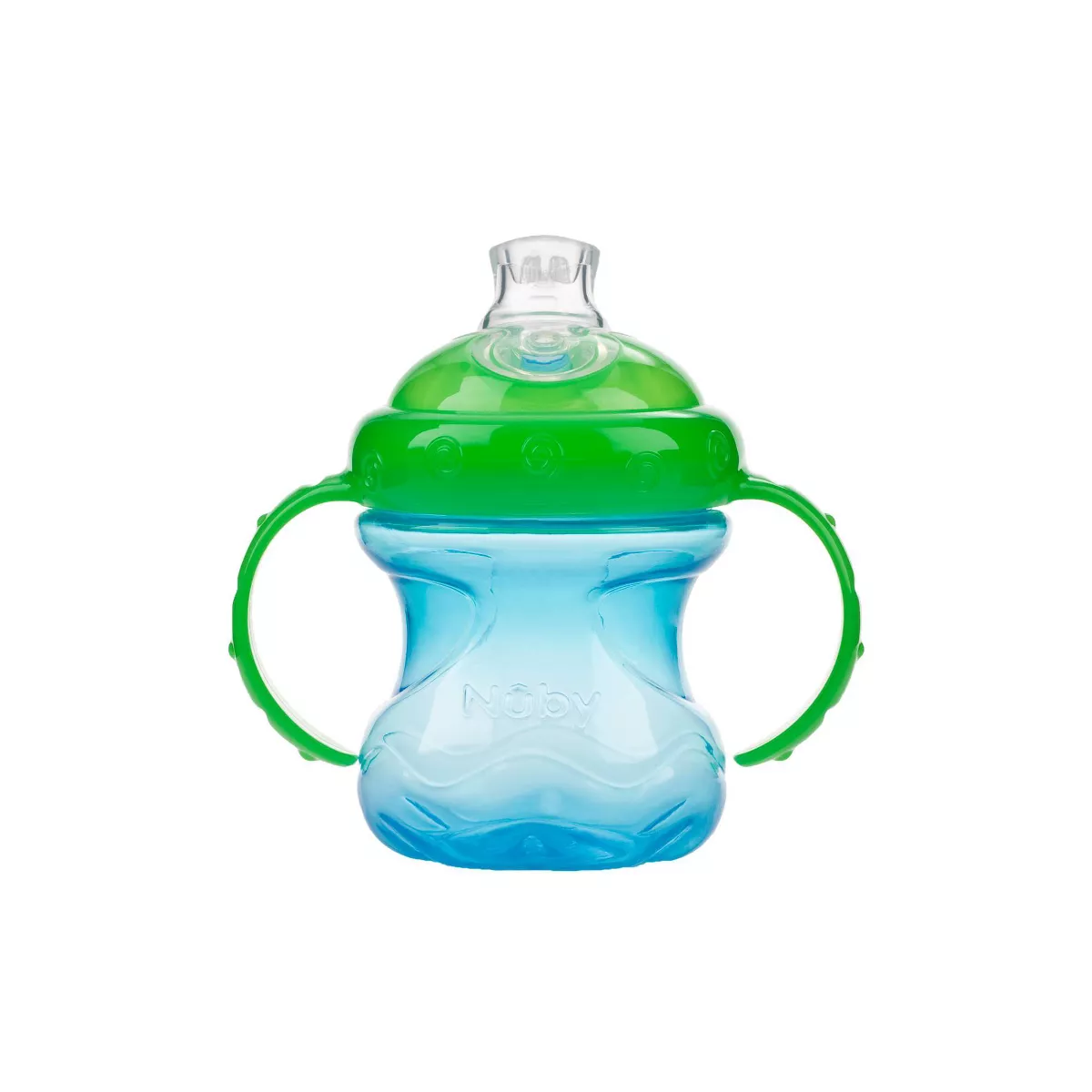 Nuby No-Spill Super Spout 2 Handle Cup - Boy - 4pk - 8oz