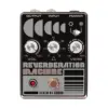 DEATH BY AUDIO Reverberation Machine Reverb Effects Pedal Silver on Black
