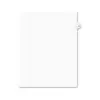 Avery-Style Legal Exhibit Side Tab Divider Title: 29 Letter White 25/Pack 01029