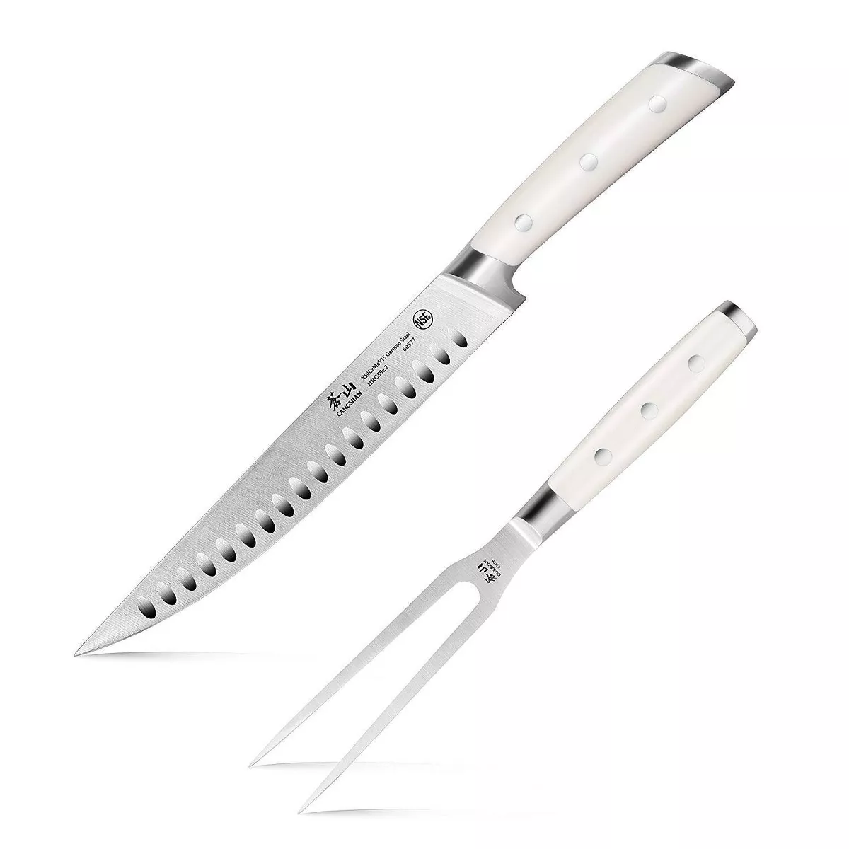 Cangshan Cutlery S1 Series 2pc Carving Set 9" Carving Knife and 6" Carving Fork