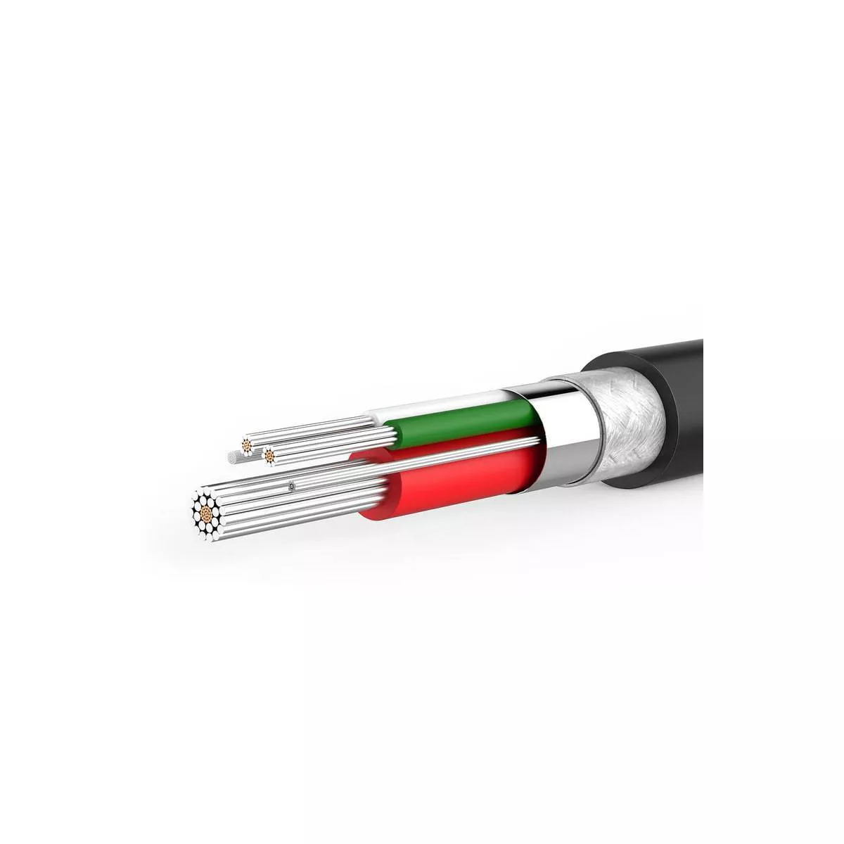 Anker 6' PowerLine Lightning to USB-A Round Cable - Black