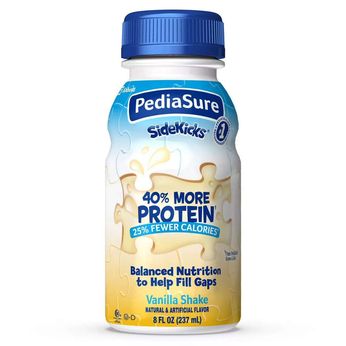 PediaSure SideKicks High Protein Nutrition Shake Vanilla - 6pk/48 fl oz