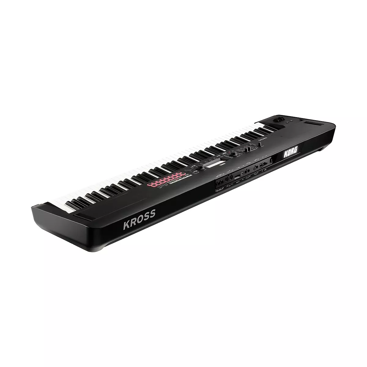 Korg Kross 2 88-Key Performance Synth/Workstation with Added PCM and Sounds in Matte Black