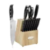 Cuisinart Nitrogen 15pc Stainless Steel Triple Rivet Cutlery Block Set - C77TRN-15P