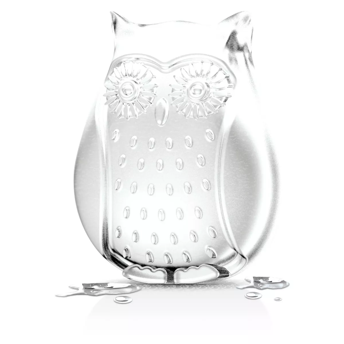 Tovolo Novelty Ice Molds - Owl Candy Apple Red