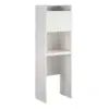 Sandberg Mini Refrigerator Storage Cabinet White - Room and Joy