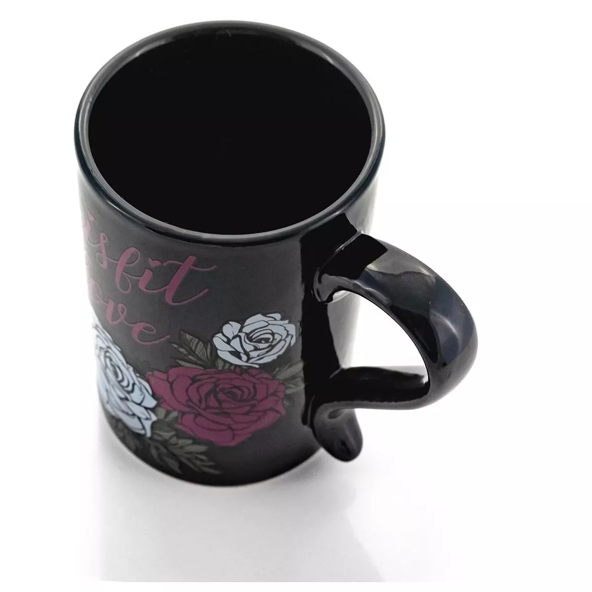 Seven20 The Nightmare Before Christmas Black Rose Wedding 15 Oz Ceramic Coffee Mug