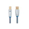 Monolith USB Digital Audio Cable - USB A to USB B - 2 Meter, 22AWG, Oxygen-Free Copper, Gold-Plated Connectors
