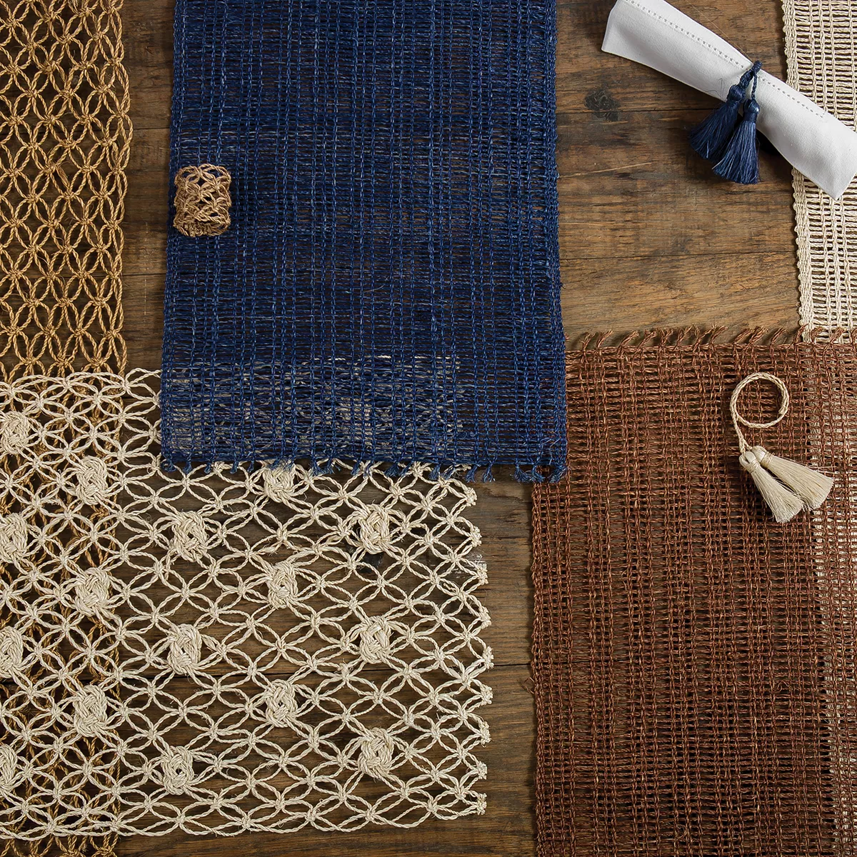 C&F Home Macrame Knot 13X72