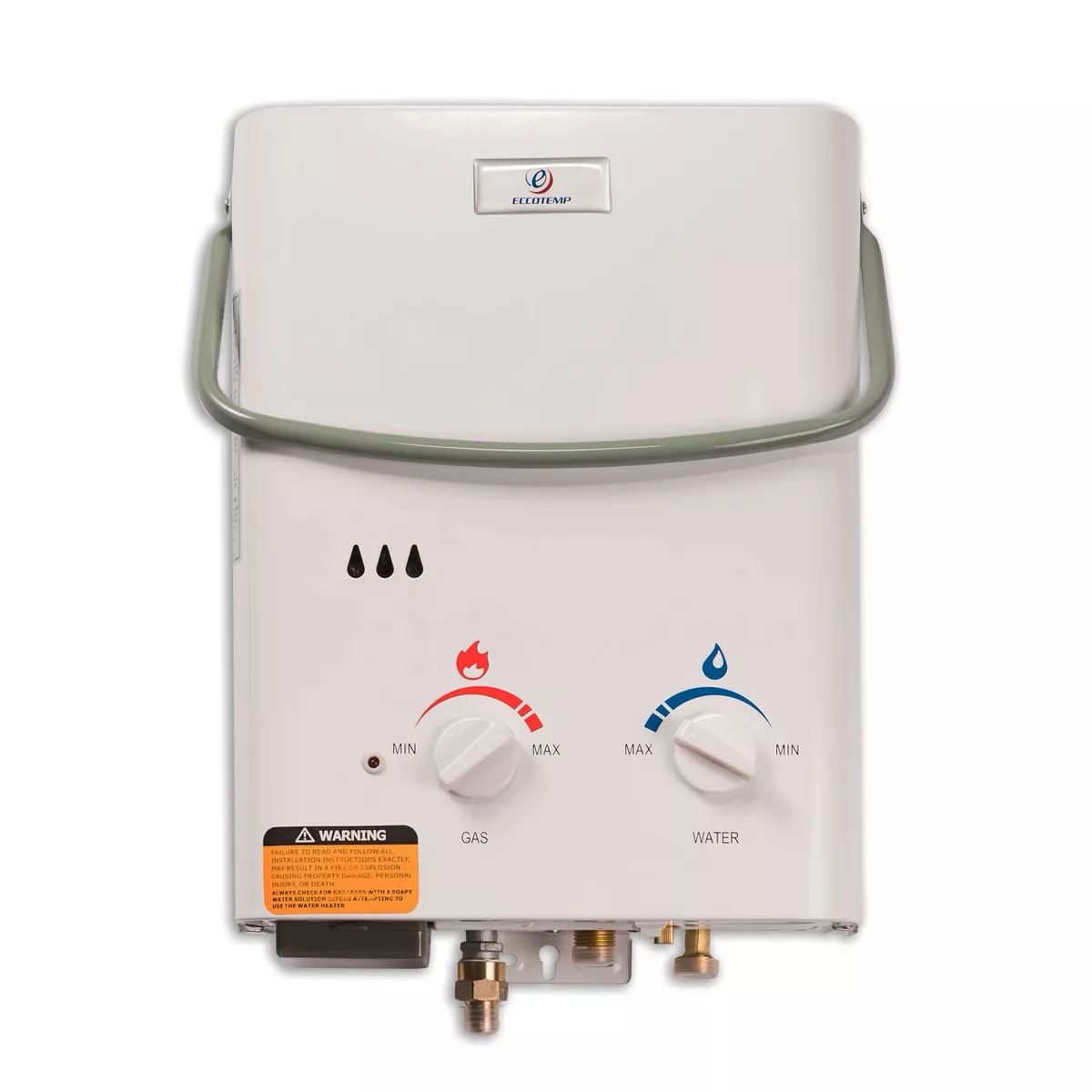 Eccotemp L5 Portable Liquid Propane Outdoor Tankless Hot Water Heater (2 Pack)