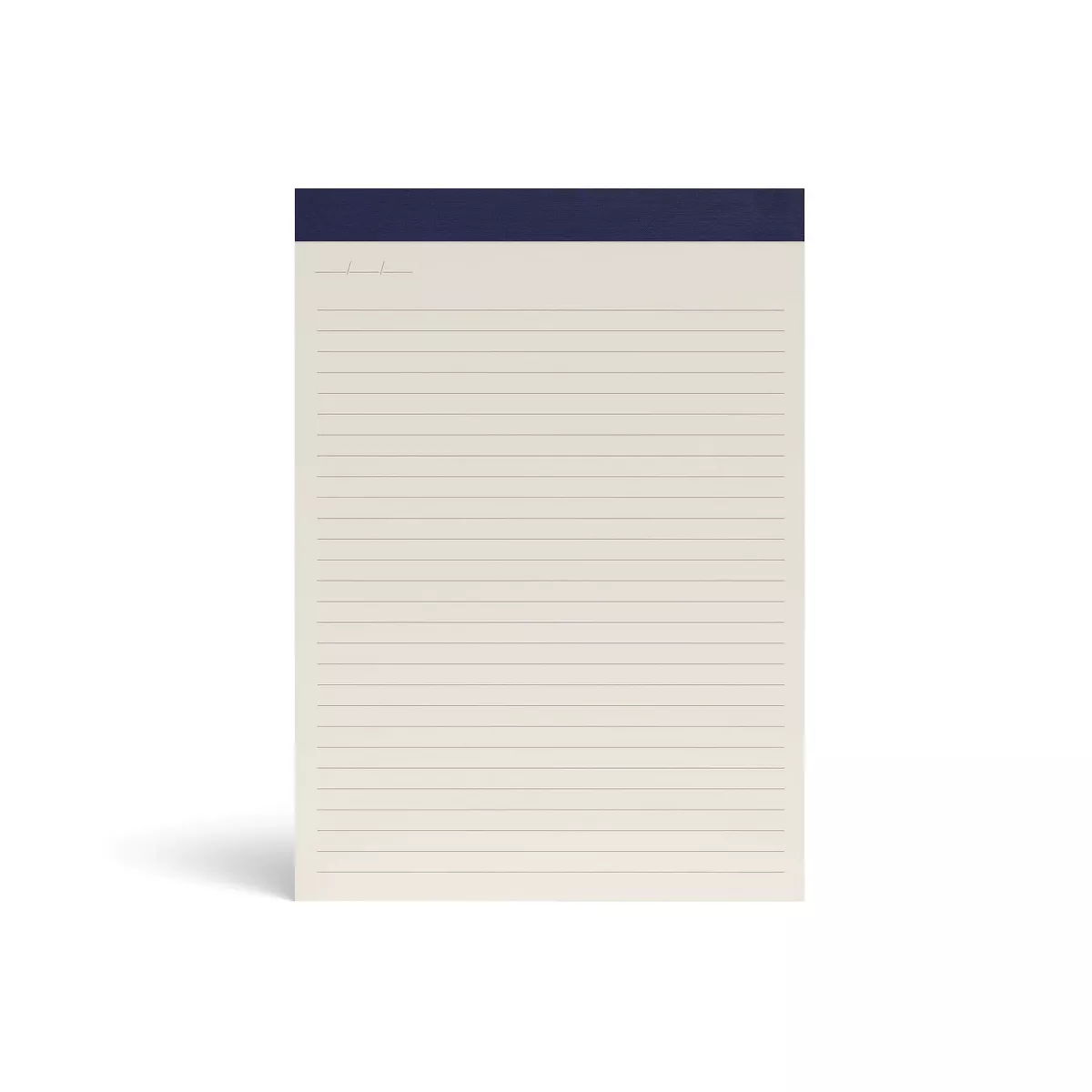 MyOfficeInnovations Notepads, 8.5 x 11.75, Wide Ruled, Ivory, 50 Sheets/Pad, 12 Pads/Pack