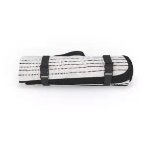 Holli Zollinger LINEN STRIPE RUSTIC Picnic Blanket - Deny Designs