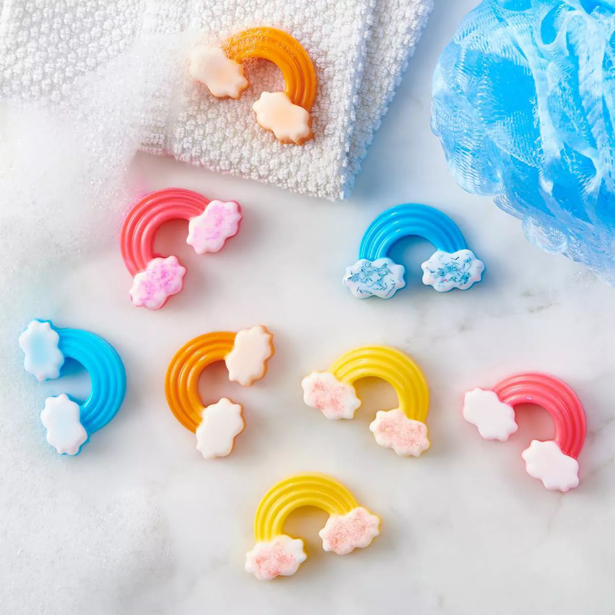 Trudeau 2pk Rainbow Chocolate Molds Fuchsia