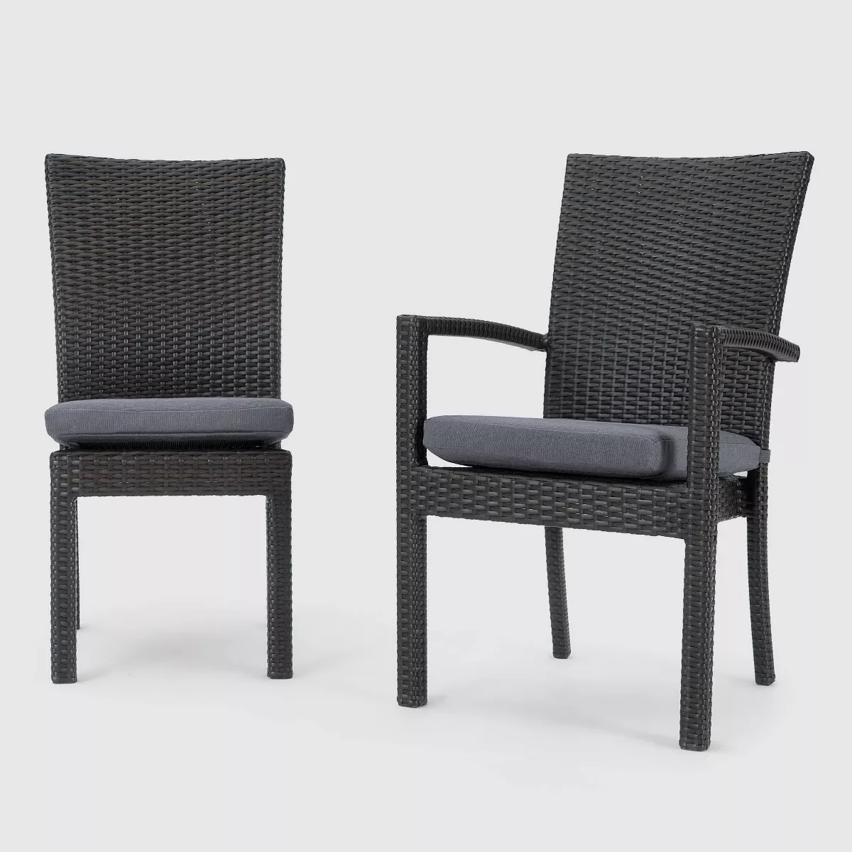 Deco 9pc Rectangle Dining Set - Gray - RST Brands