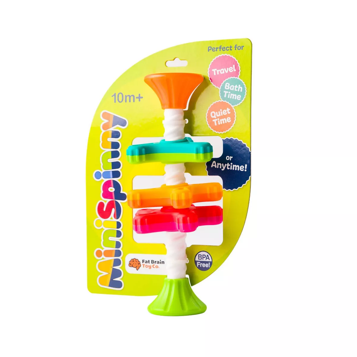 Fat Brain Toys Baby Toddler and Learning Toy MiniSpinny