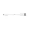 Qmadix - Apple Lightning Cable 4ft - White