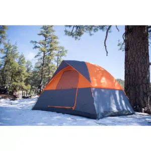 Stansport Everest 6 Person Dome Tent Orange/Gray