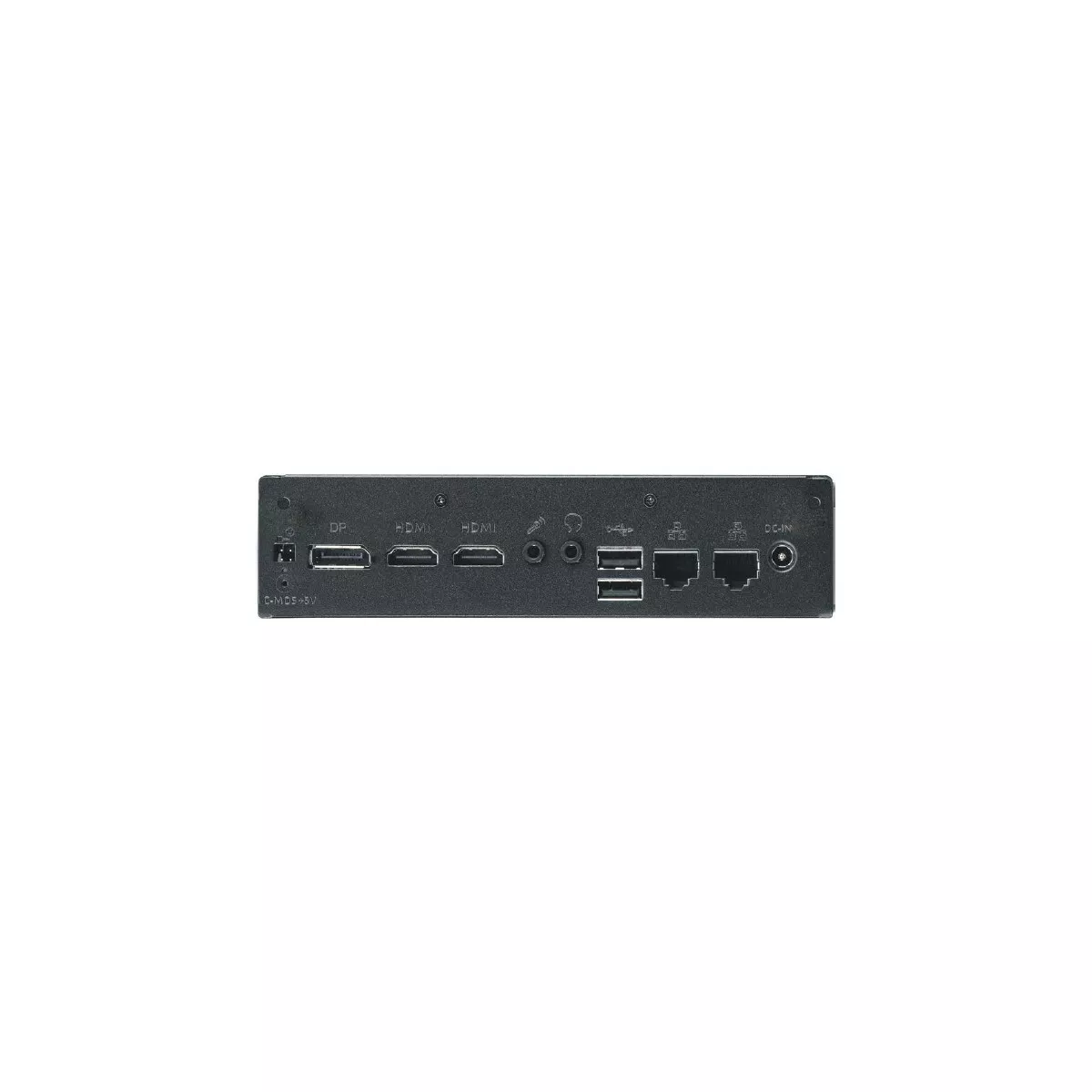 Shuttle XPC DS77U Nettop Computer - Celeron 3865U - Slim PC - Black - Intel HD Graphics 610 - Wireless LAN