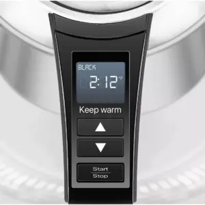Chefman 1.8L Glass Electric Kettle - Silver