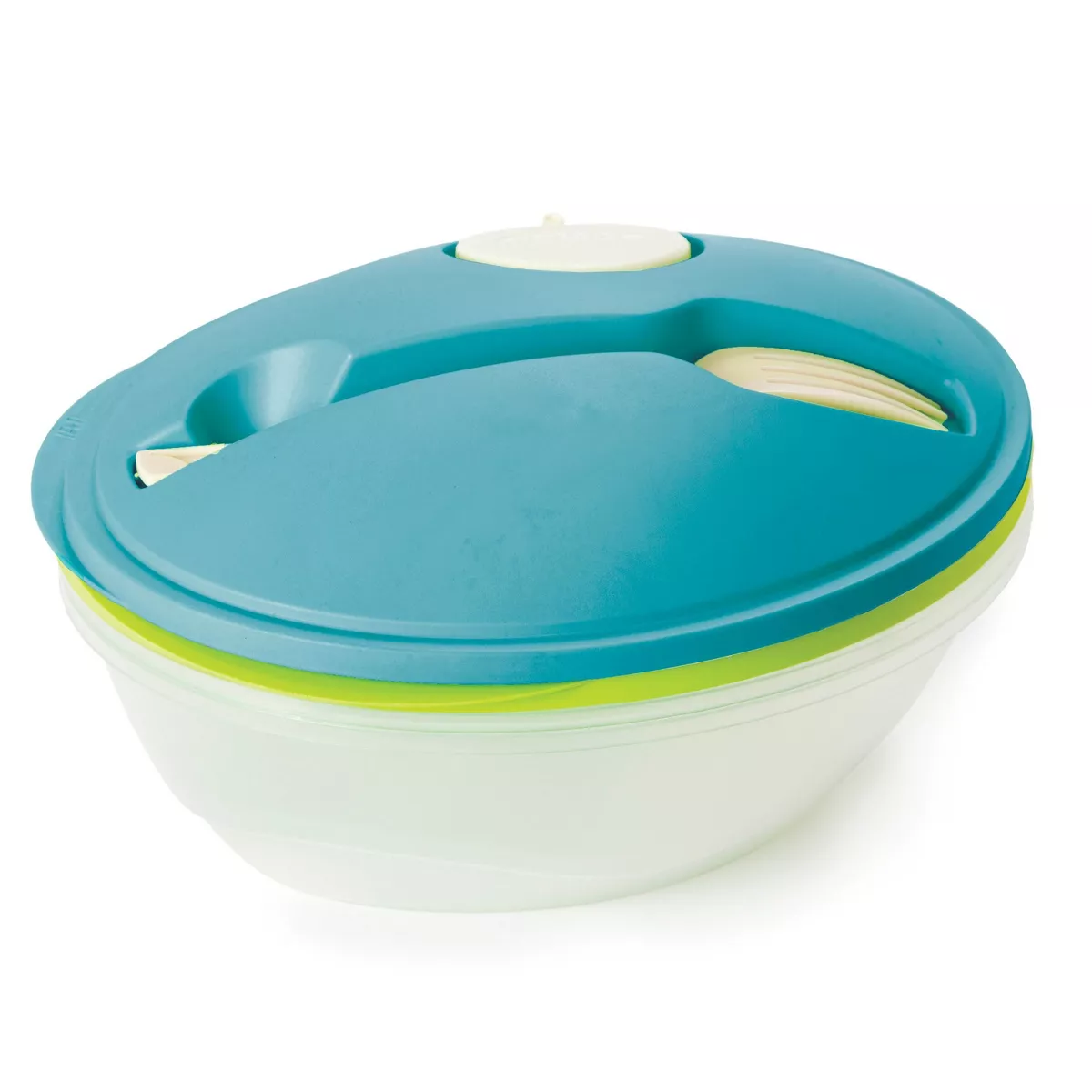 Life Story To-Go Salad Bowls Container w/ Dressing Cup, Lid, & Fork (6 Bowls)