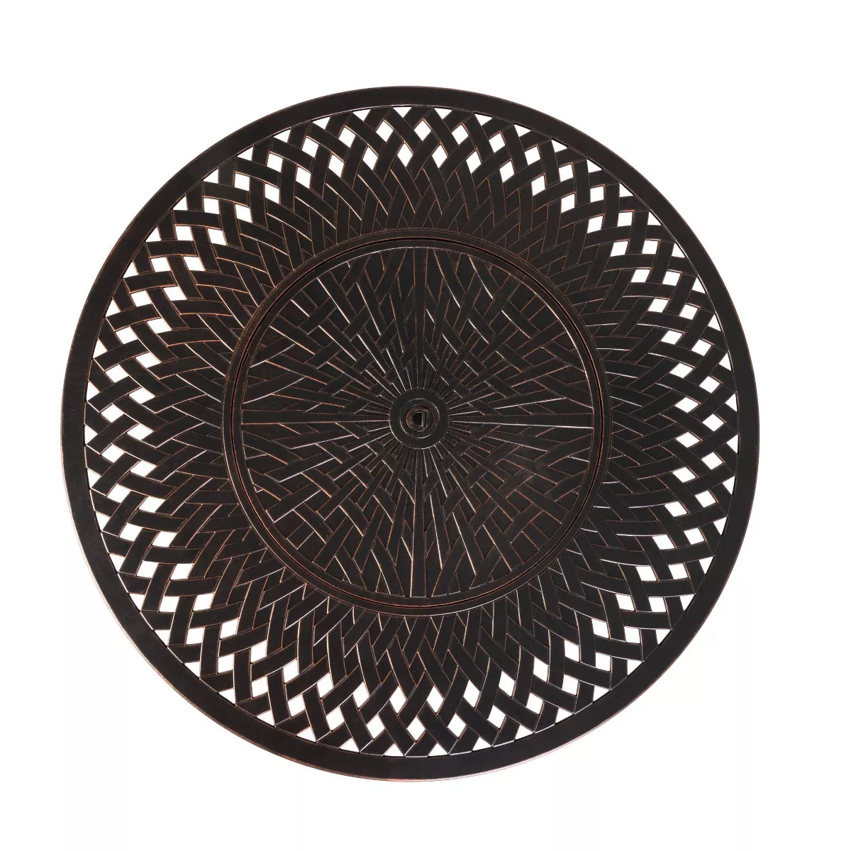 Verona Aluminum Round LPG Fire Pit - Fire Sense