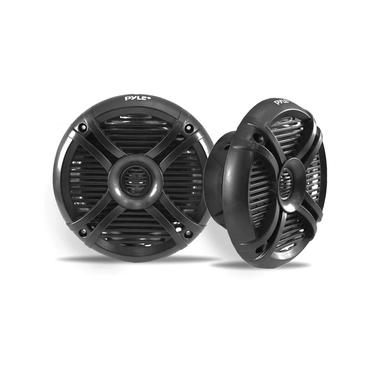 Pyle PLMRX68LEB 6.5 Inch 250 Watt Boat LED Speakers Pair (Certified Refurbished)