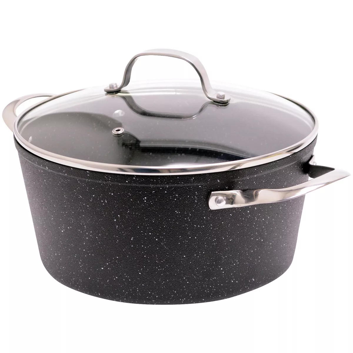 Starfrit The Rock 10Pcs Cookware Set - Black