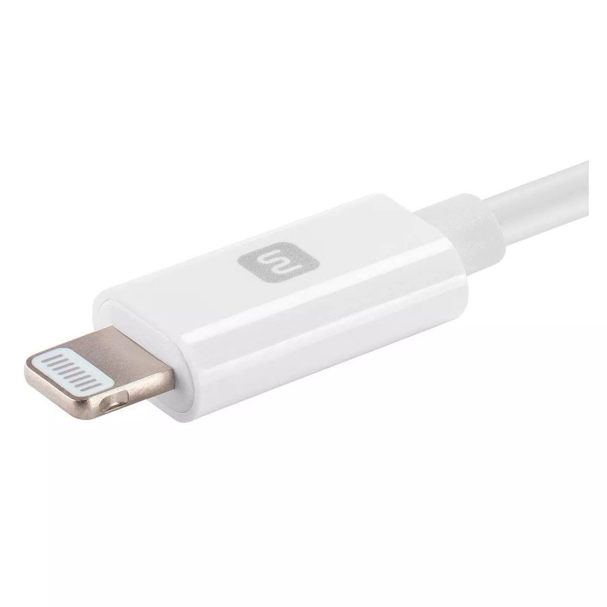 Monoprice Apple MFi Certified Lightning to USB Type-C and Sync Cable - 1.5 Feet - White | Compatible with iPod, iPhone, iPad with Lightning Connector