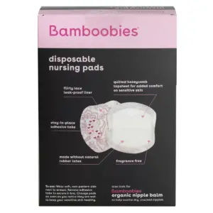 Bamboobies Disposable Nursing Pads - 120ct