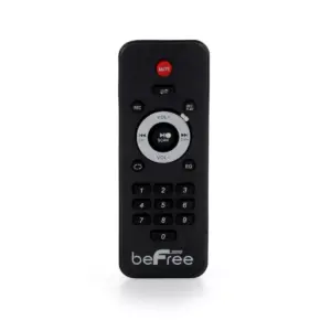 beFree Sound Double 10in Subwoofer Portable Bluetooth Party PA Speaker