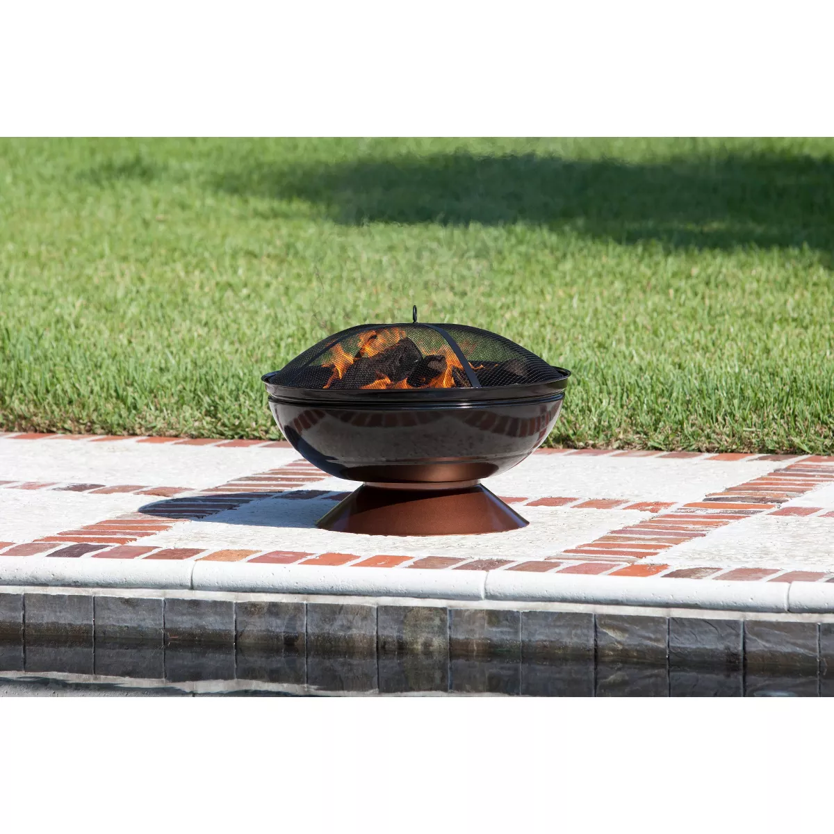 Degano Round Fire Pit - Fire Sense