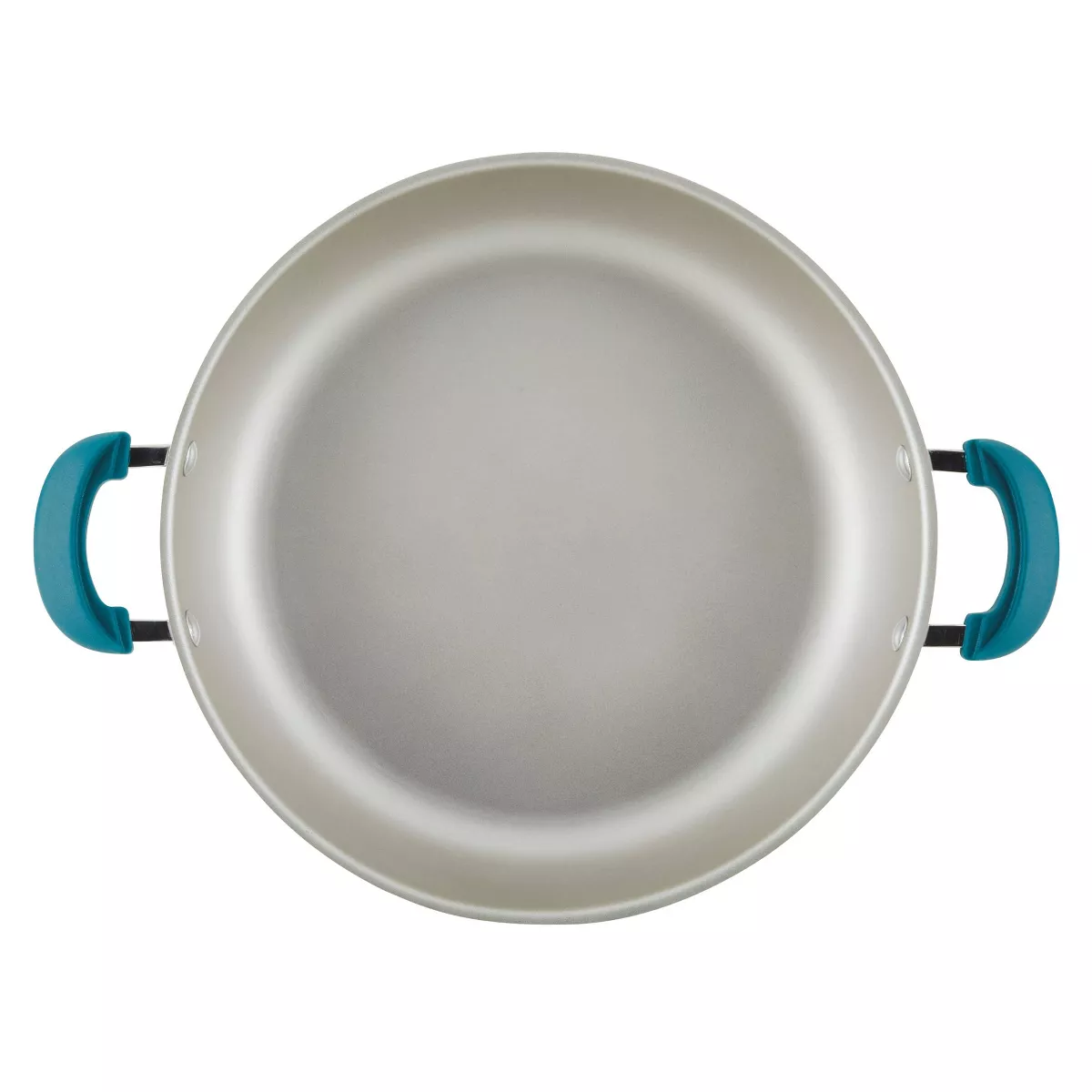 Rachael Ray Create Delicious 8pc Aluminum Nonstick Cookware Stacking Set Teal