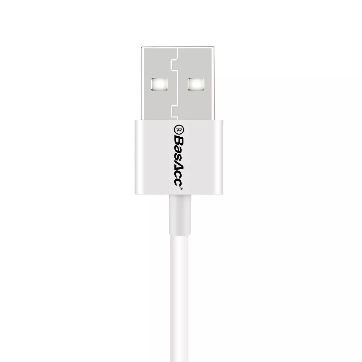 BasAcc 3' Lightning USB Cable (Apple MFi Certified) for iPhone 11 11 Pro 11 Pro Max iPad Pro Air Mini iPod Touch, White
