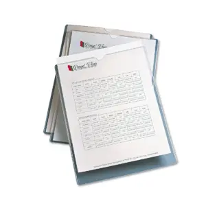Avery Top-Load Clear Vinyl Envelopes w/Thumb Notch 9 x 12 Clear 10/Pack 74804