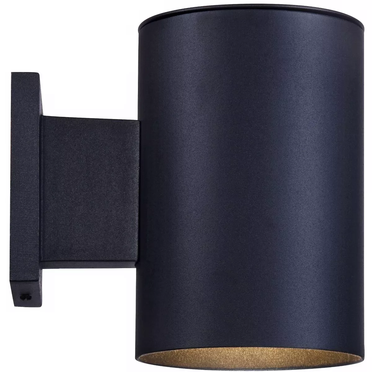 Possini Euro Design Modern Outdoor Wall Light Fixture LED Black 7 1/2