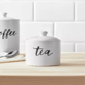 Tea Food Storage Canister White - Threshold™