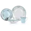 Robe Factory LLC Disney Frozen 2 Anna & Elsa Ceramic Dining Set Collection | 16-Piece Dinner Set