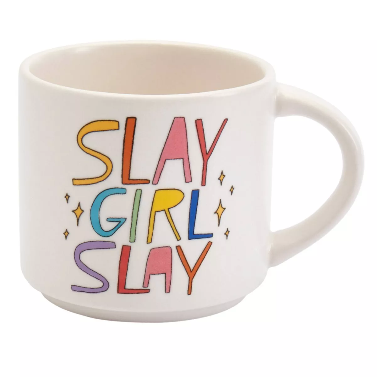 Queer Eye 14oz 4pk Stoneware Sassy Quote Assorted Mugs