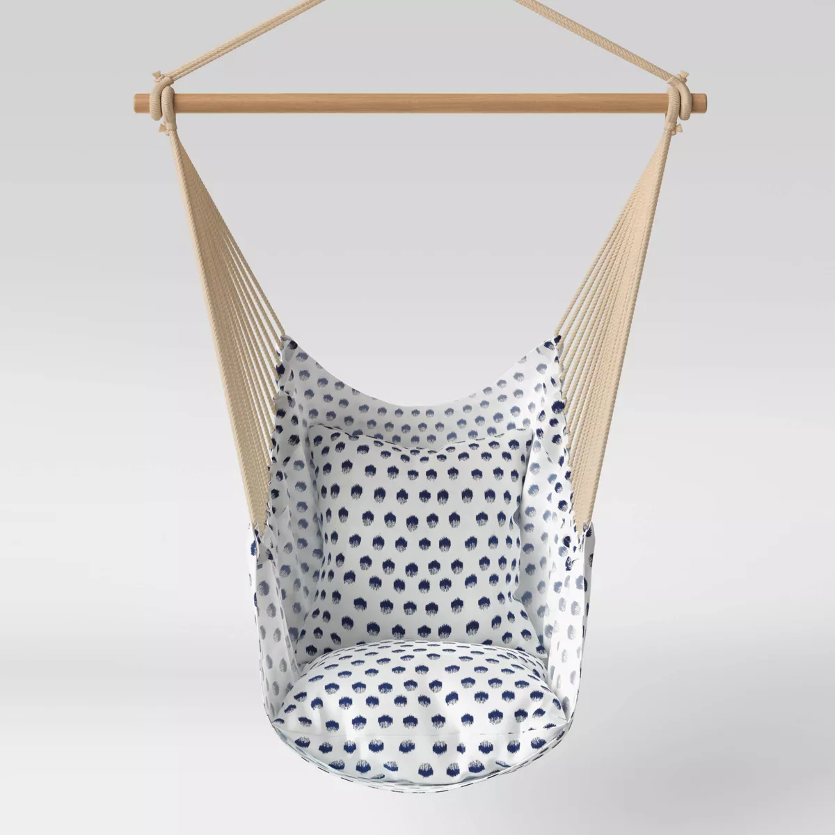 Pillowtop Hammock Chair with Spreader Bar Feather Dot - Threshold™