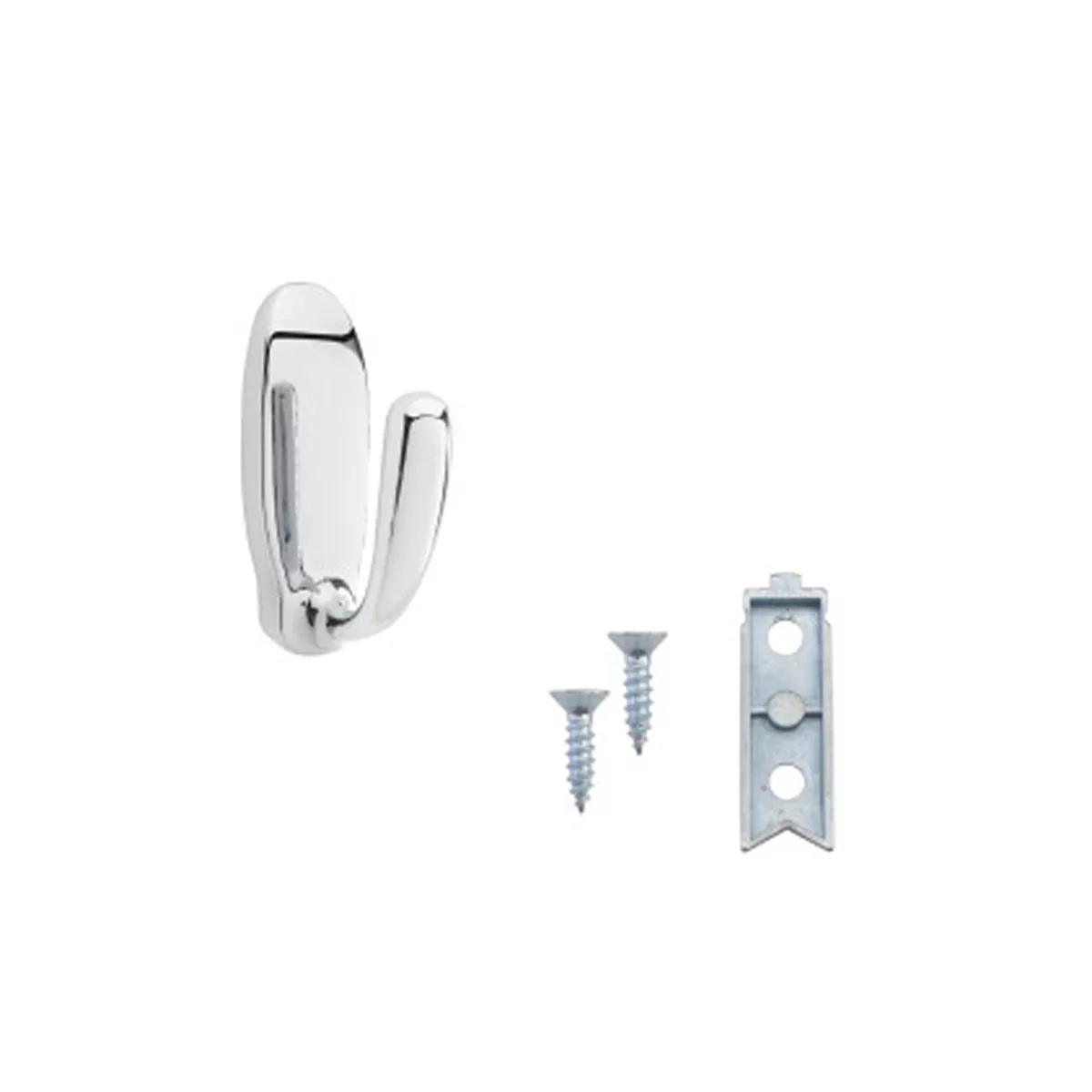 Rev-A-Shelf Sidelines CSSL-HK-CR-5 Decorative Closet Organizing Wall Hooks for Hanging Robes, Coats, or Towels, Chrome (5 Pack)