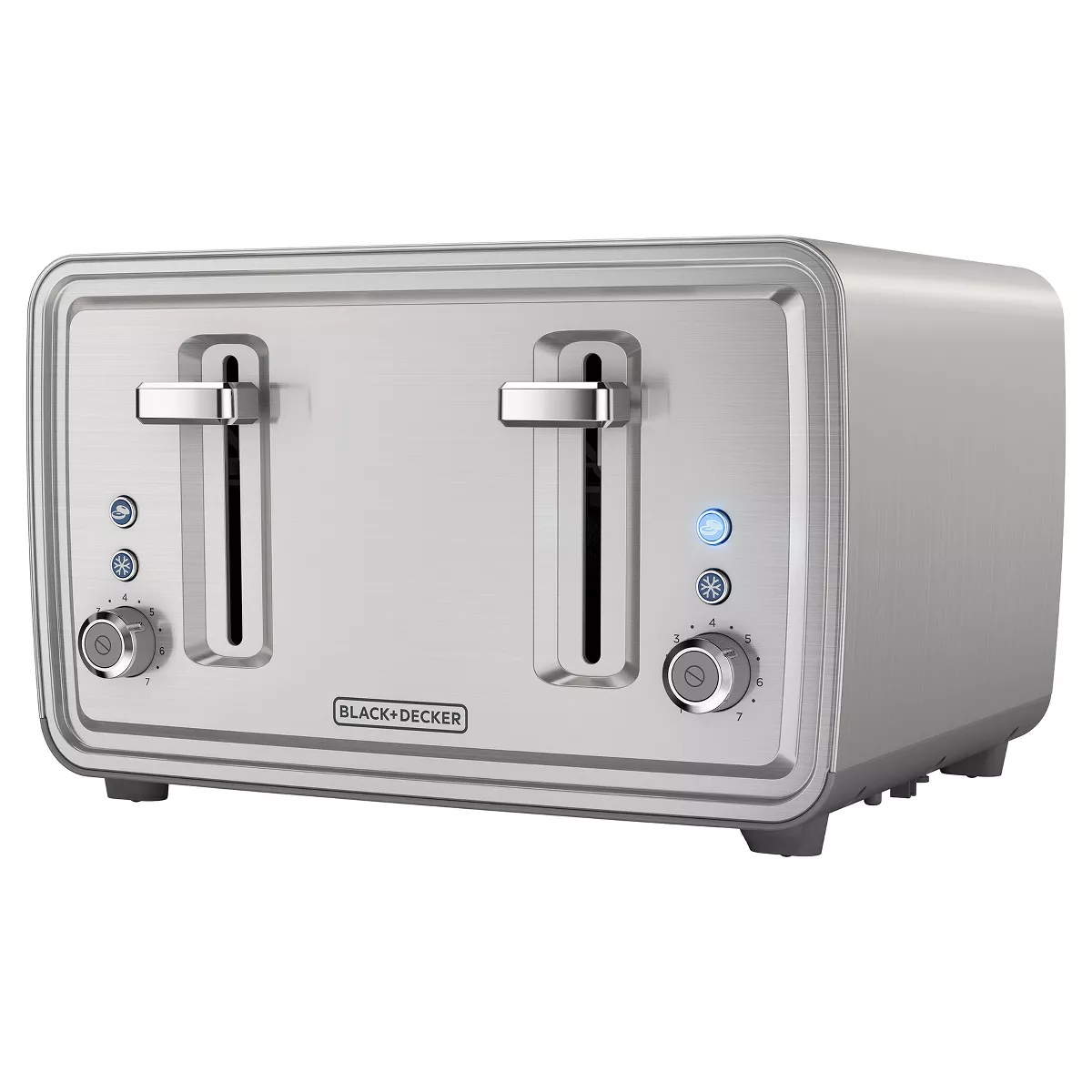 BLACK+DECKER 4 Slice Toaster - Stainless Steel TR4900SSD