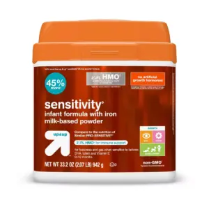 Non-GMO Sensitivity Infant Formula Powder with Iron - 33.2oz/4pk Each - Up&Up™